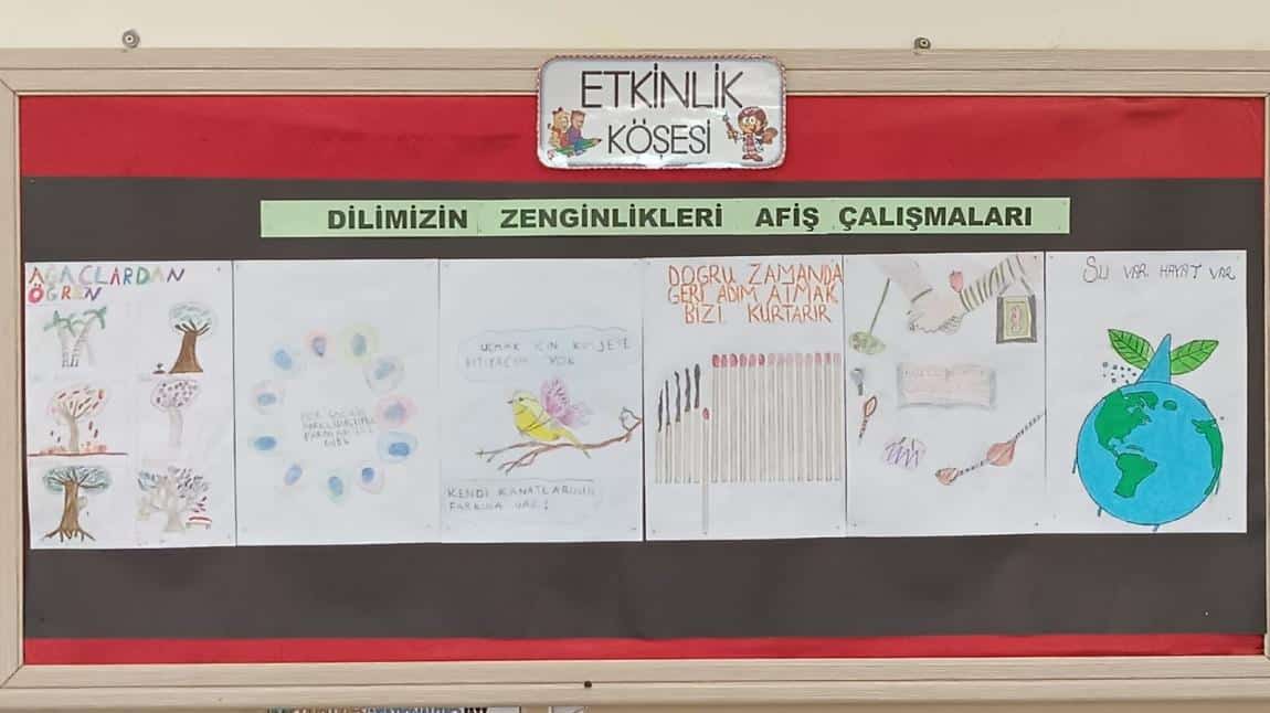 Dilimizin Zenginlikleri Afiş Çalışması